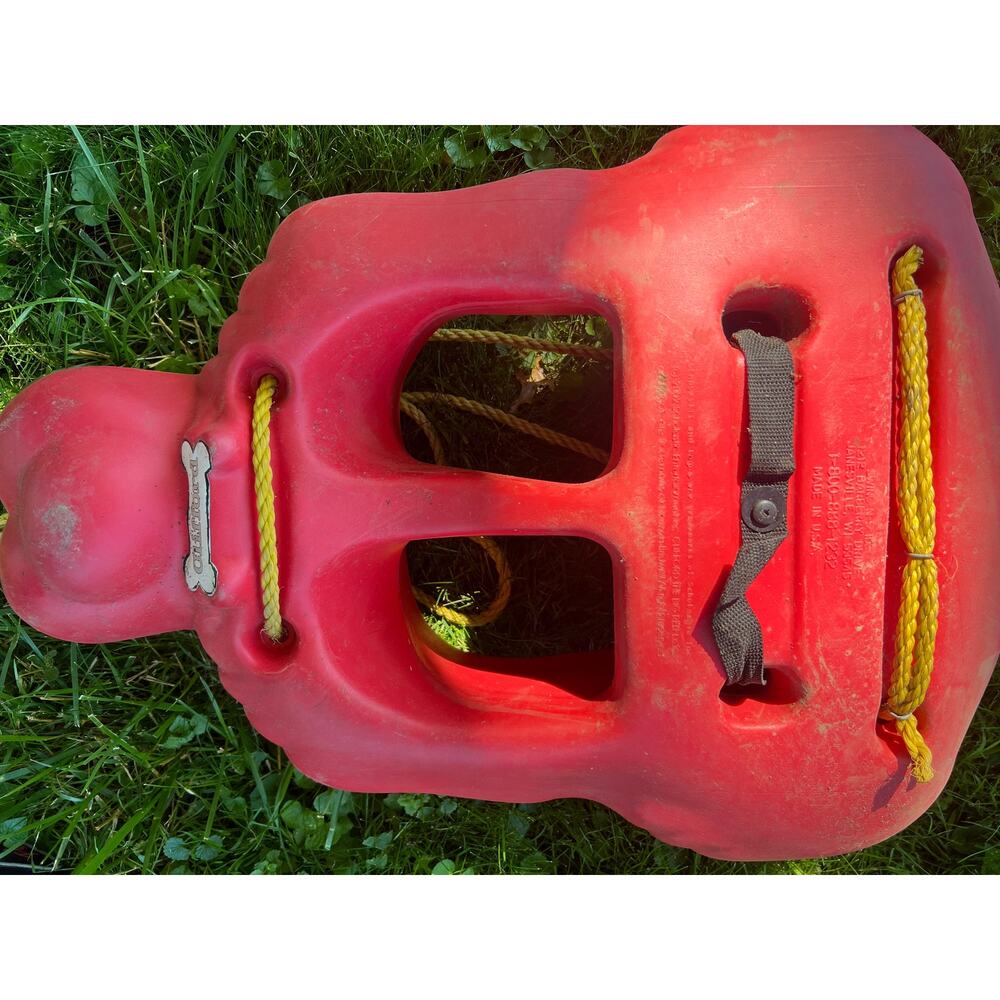 Clifford The Big Red Dog Scholastic outdoor rope string outdoor swing vintage - Picture 8 of 11